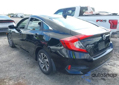 2018 Honda Civic Ex from USA, damaged, VIN 19XFC2F70JE043277